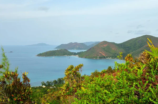 Paisaje Islas Seychelles — Foto de Stock