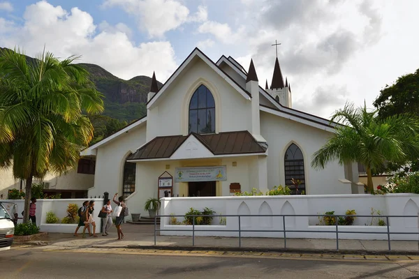 Victoria capital da ilha de Seychelles — Fotografia de Stock