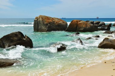 Seychelles adaları sahne