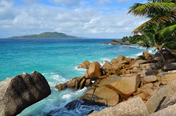 Islas Seychelles, La Digue — Foto de Stock