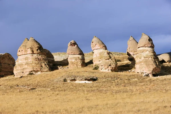Landschap van Cappadocië, Turkije — Stockfoto
