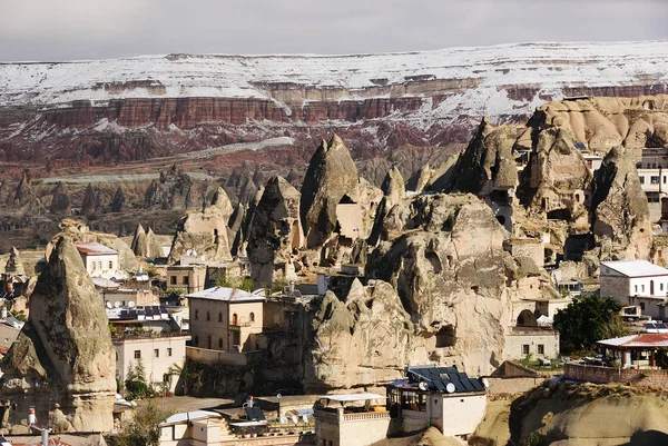 Pueblo Goreme en Turquía — Foto de Stock