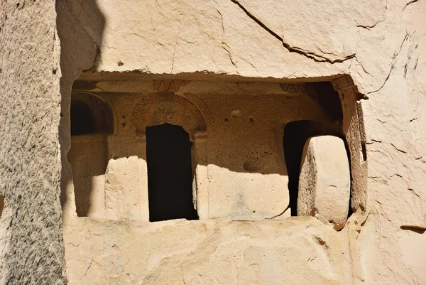 Capadocia cueva iglesia, Turquía — Foto de Stock