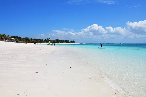 Zanzibar, Tanzania, Afrika. Strand van Kendwa — Stockfoto