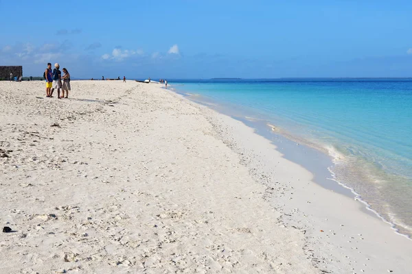 Zanzibar, Tanzania, Afrika. Strand van Kendwa — Stockfoto