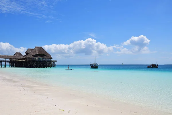 Zanzibar, Tanzania, Afrika. Stranden Kendwa — Stockfoto