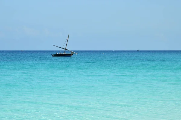 Dhow boat. Zanzibar, Tanzania, Africa — Stock Photo, Image