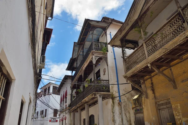 Street of Stone Town, Zanzibar, Tanzania, Africa — Stock Photo, Image