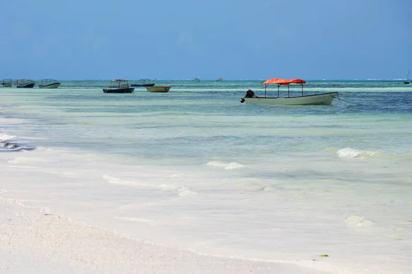 Playa de Pingwe, Zanzíbar, Tanzania, África — Foto de Stock