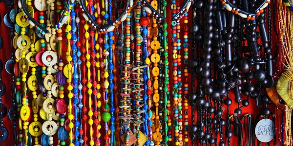 African primitive jewellery. Zanzibar, Tanzania, Africa — Stock Photo, Image