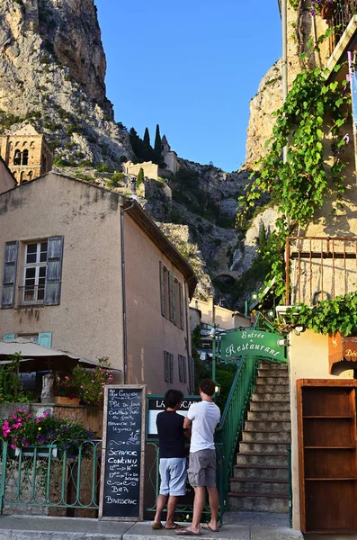 Moustiers Sainte Marie, Provence, França — Fotografia de Stock