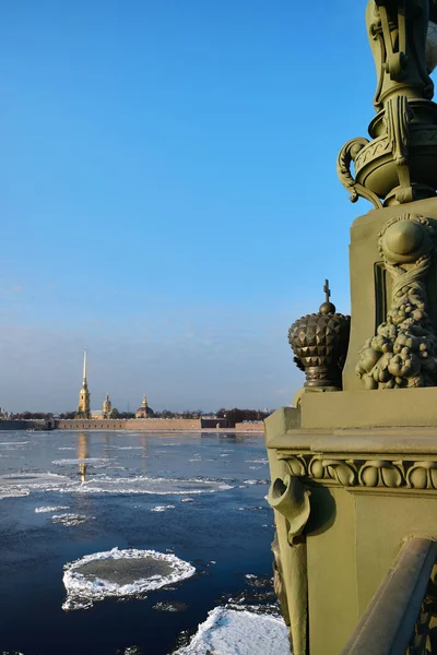 Peter och Paul fästning, St Petersburg, Ryssland — Stockfoto