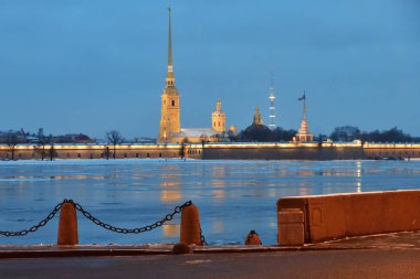 Peter ve Paul Fortress, St Petersburg, Rusya Federasyonu