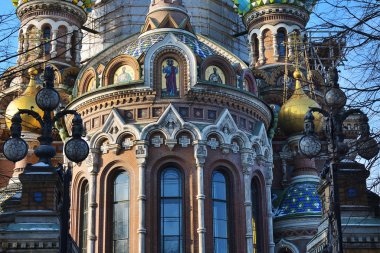 Kurtarıcımızın Katedrali Kan Döküyor, St. Petersburg, Rusya
