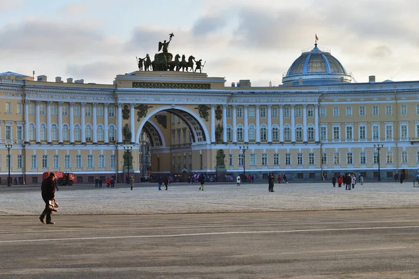 Saint Petersburg Russia January 2020 View General Staff Building Palace — Stock Photo, Image