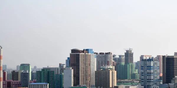 Modern Architecture Skyline Pyongyang North Korea — Stock Photo, Image