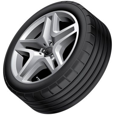 İzole hafif alaşım jant