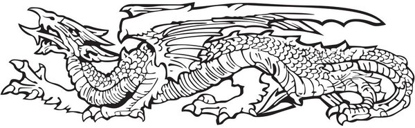heraldic dragon No13