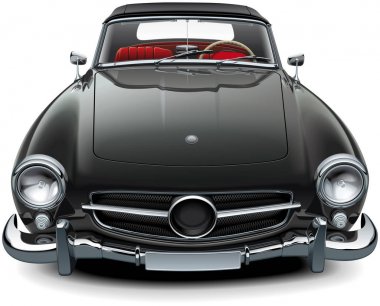 Klasik yumuşak üst Cabrio