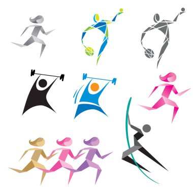 stilize spor simgeleri