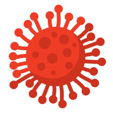 Farklı türde virüsler. Bakteri Biyolojisi Organizmaları. Virüs enfeksiyonu Ebola Salgını. Tıbbi Genetik Bakteriyolojik Mikroorganizma. Düz Vektör İllüstrasyonu,