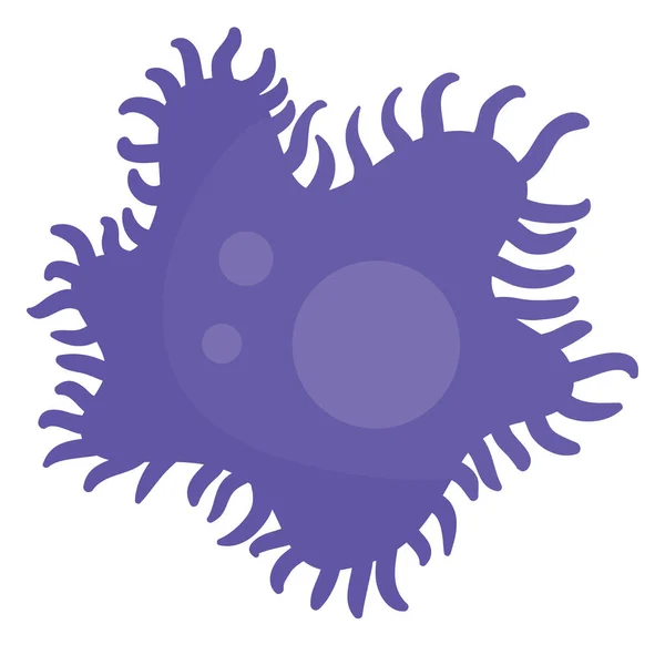 다른 종류의 바이러스들. 박테리아 생물 생물이죠. 바이러스 감염 에볼라 유행 병. 의학 유전학 세균학 미생물. 평면 벡터 일러스트, — 스톡 벡터