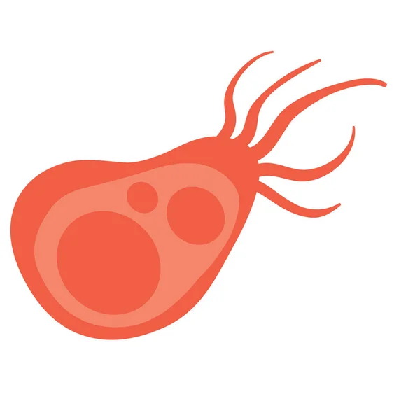 Diferentes tipos de virus. Bacteria Biology Organismos. Infección por virus Enfermedad Epidémica por Ébola. Medical Genetics Bacteriological Microorganisms. Ilustración de vectores planos , — Vector de stock