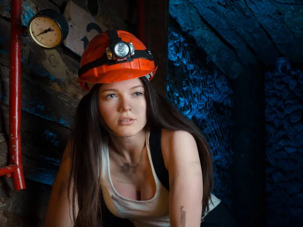 the cosplay on the miners in the mine