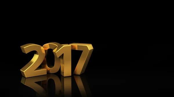 Dígitos del año 2017 —  Fotos de Stock