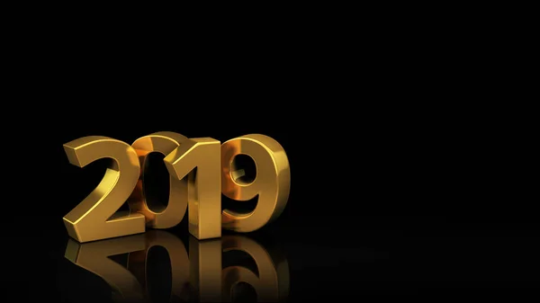 Cijfers van het jaar 2019 — Stockfoto