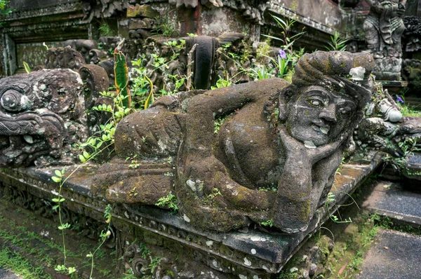 巴厘岛雕塑 — 图库照片