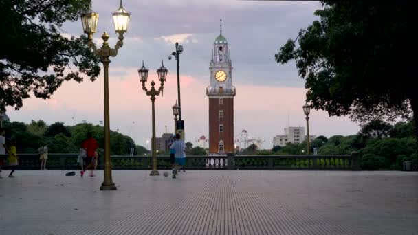 布宜诺斯艾利斯街头足球 — 图库视频影像