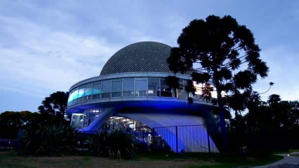 Planetario de Buenos Aires — Vídeo de stock