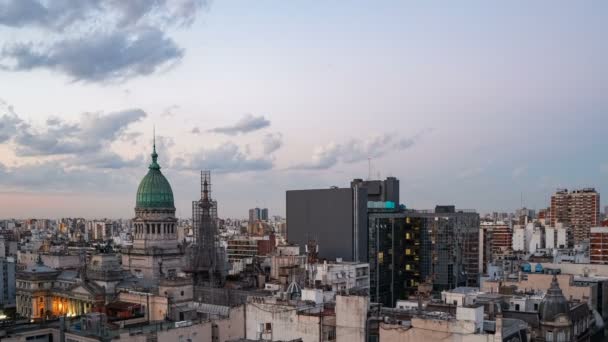 Palacio del Congreso Nacional de Argentina — Vídeos de Stock