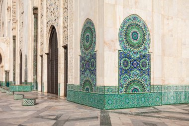 Hassan II Mosque clipart