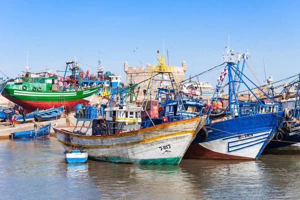 Łodzie rybackie, Essaouira — Zdjęcie stockowe