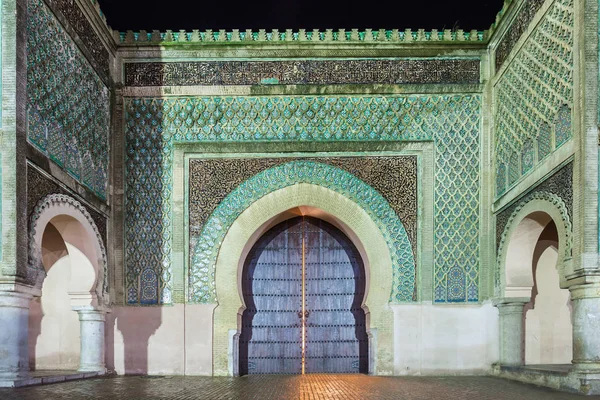 Bab Mansour Gate — Stock Photo, Image