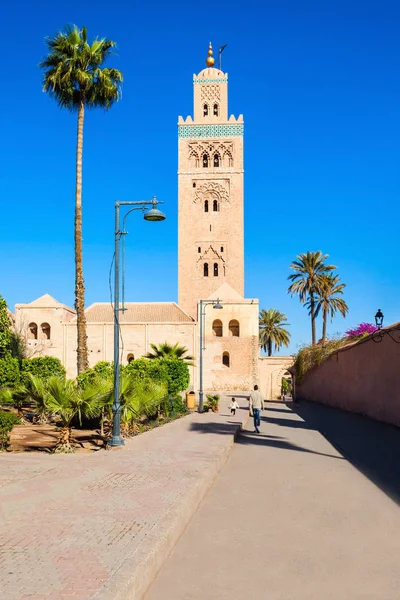 A Mesquita de Koutoubia — Fotografia de Stock