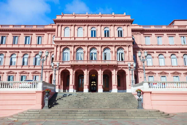 Casa Rosada roze huis — Stockfoto