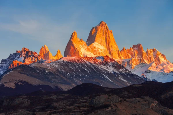 Hora Fitz Roy, Patagonie — Stock fotografie