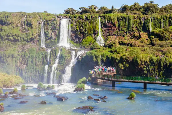 De Iguazu watervallen — Stockfoto