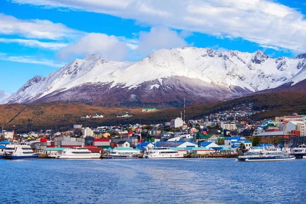 Vista aérea de Ushuaia, Argentina — Foto de Stock