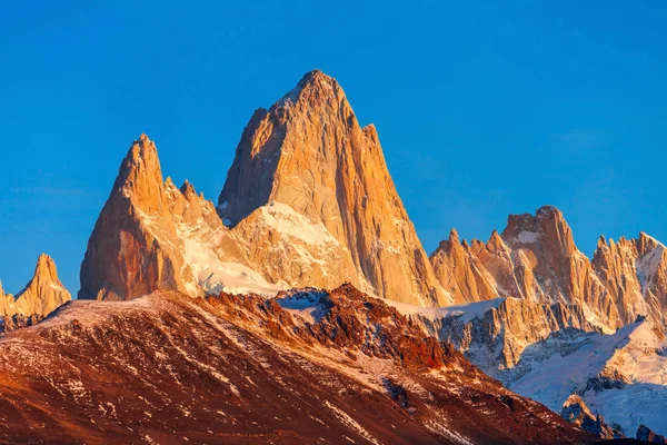 Fitz Roy berg, Patagonië — Stockfoto