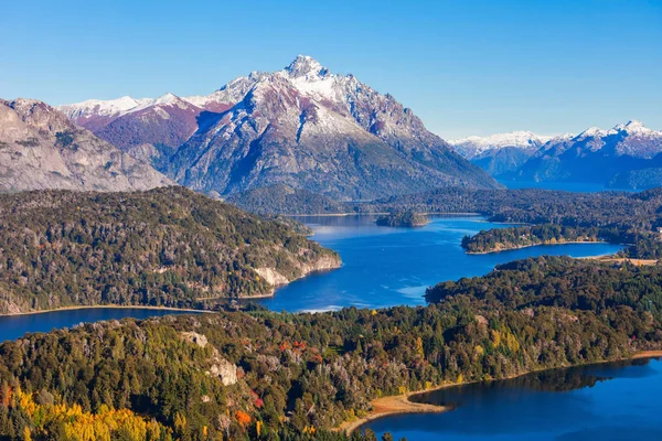 Bariloche krajina v Argentině — Stock fotografie