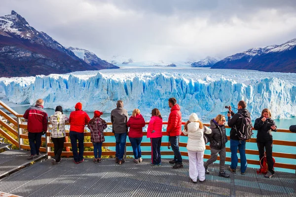 Der Perito-Moreno-Gletscher — Stockfoto
