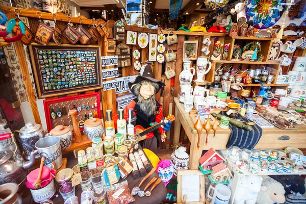 Escaparate de la tienda de recuerdos, Bariloche —  Fotos de Stock