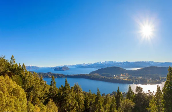 Paisaje de Bariloche en Argentina — Foto de Stock