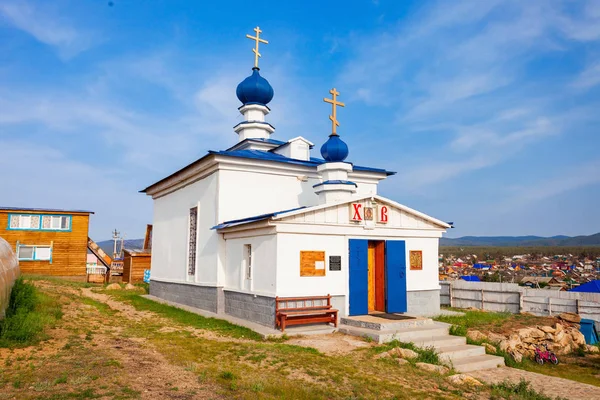 モンゴルへ島の教会 — ストック写真