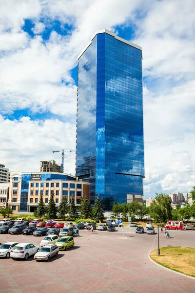 İş Merkezi "Panorama", Krasnoyarsk — Stok fotoğraf