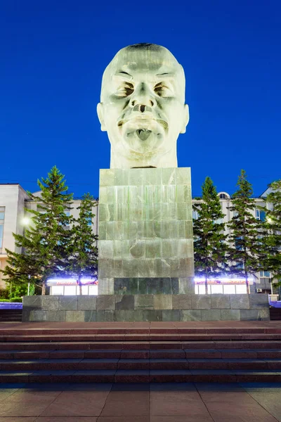 Μνημείο Λένιν στο Ουλάν-Ούντε — Φωτογραφία Αρχείου